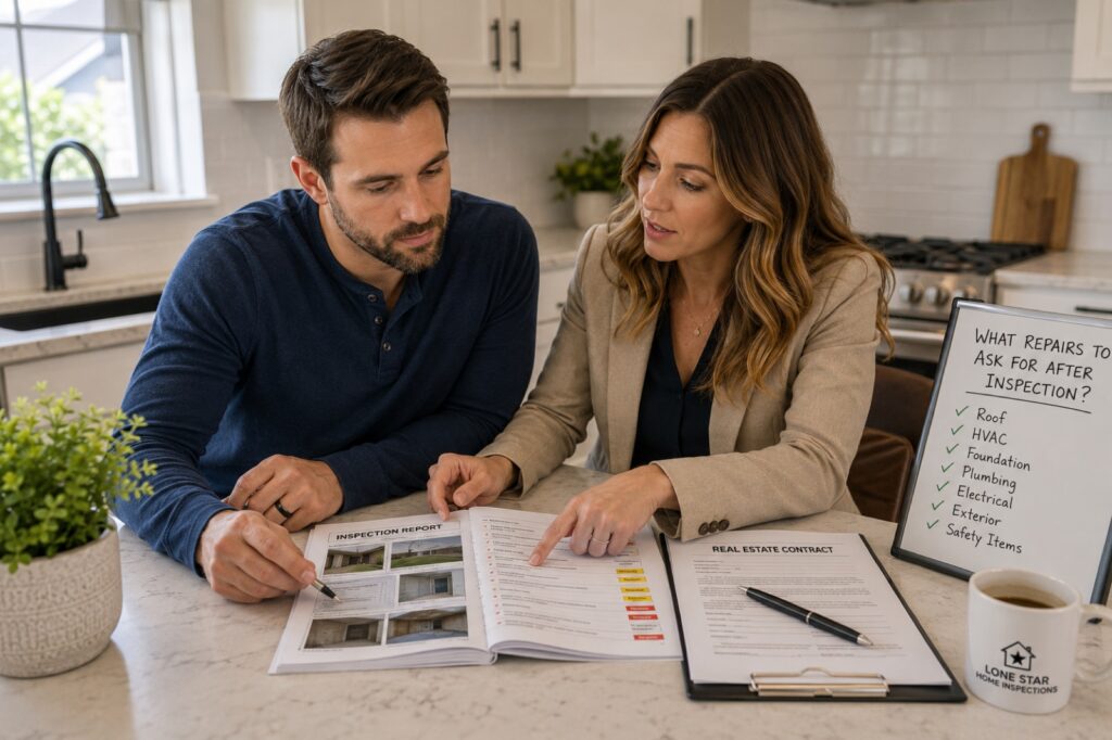What Repairs Can You Ask For After a Home Inspection in Texas? - home inspection in Dallas-Fort Worth